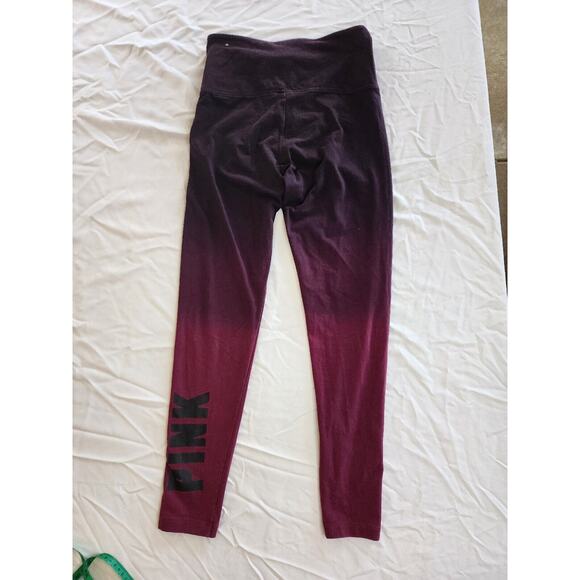 Pink/Victoria's Secret Athletic Leggings Pink/maroon Small - Picture 5 of 5